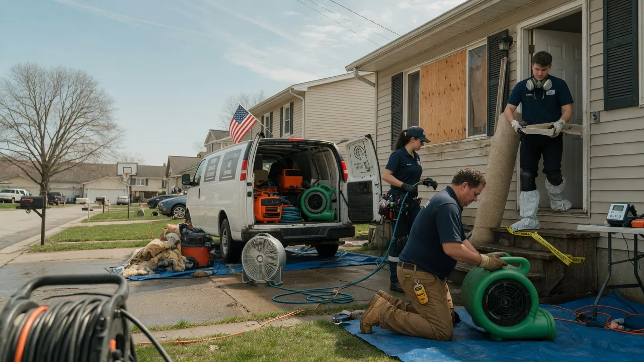 Water Damage Restoration in Luckey, OH near me
